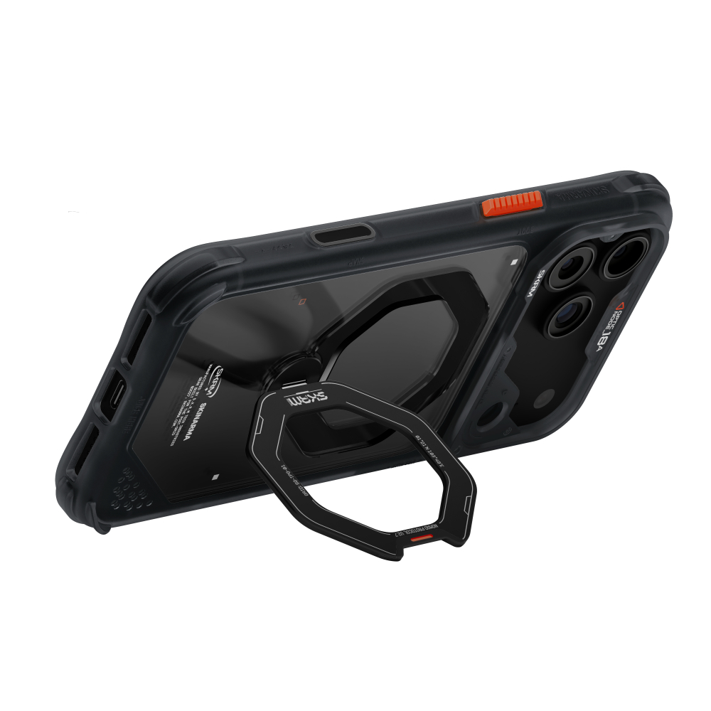 SKINARMA SATURN Rotating Kick Stand 17 Pro Max | 18 Pro Max 6.9" - Black