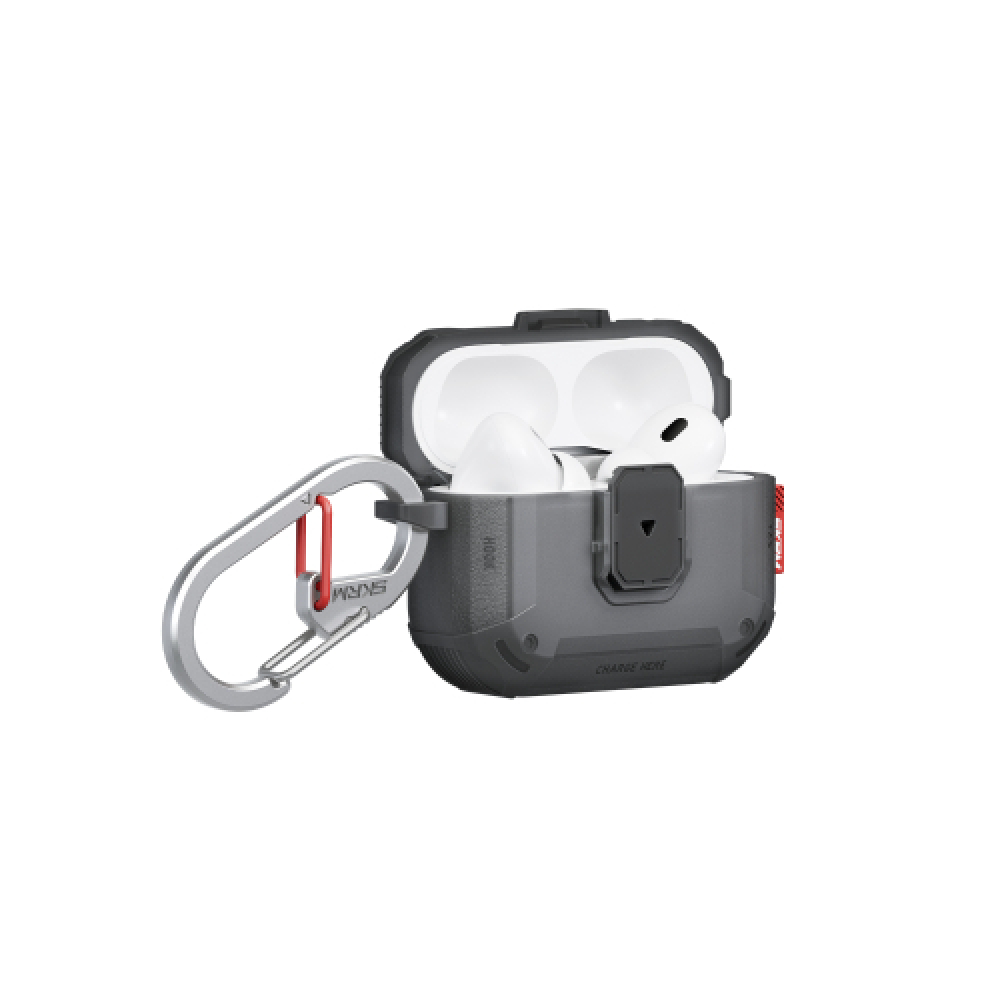 SKINARMA MECHA LE Lock Edition AirPods Pro 3 - Frost Smock