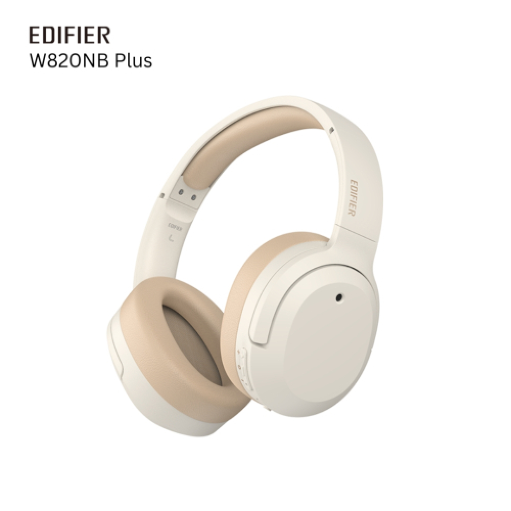 Edifier W820NB Plus 49h | 40mm Driver ANC - Ivory